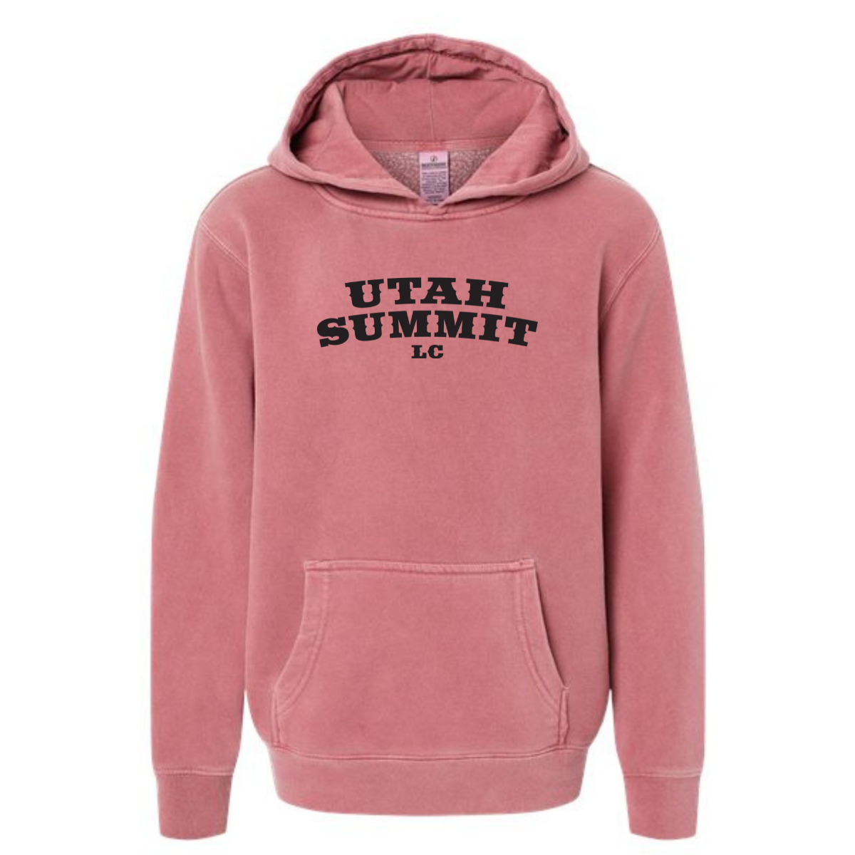 Youth Utah Summit LC Pigment-Dyed Hoodie