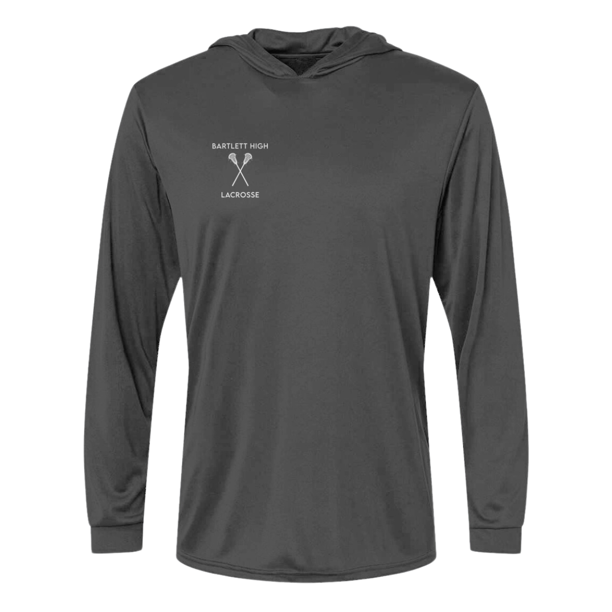 Adult Bartlett HS Lacrosse Paragon Bahama Sun Hoodie