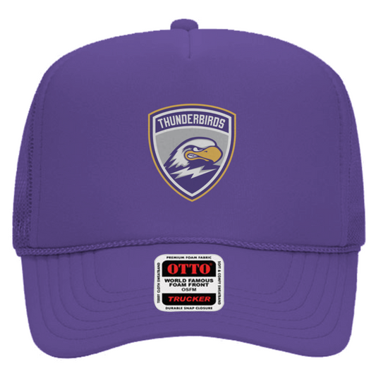 Thunderbirds Hockey Otto 5-Panel Crown Mesh Back Trucker Hat