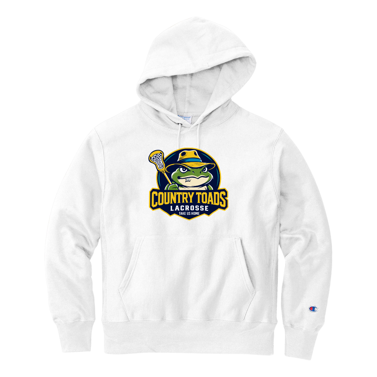 Adult Country Toads Lacrosse Champion Reverse Weave Hoodie