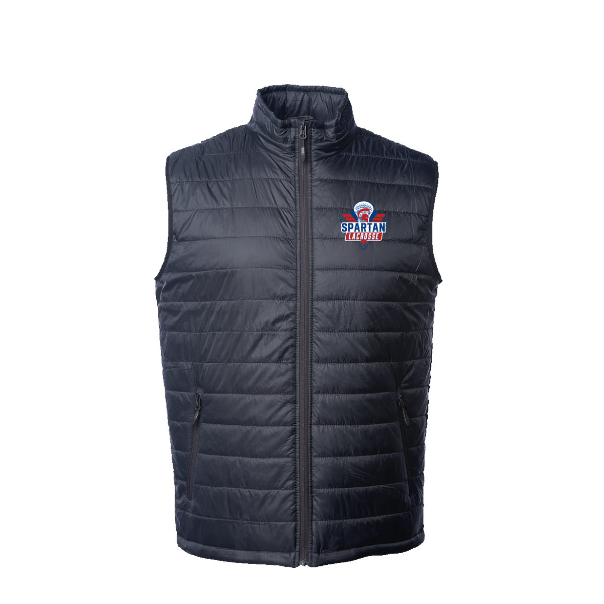 Adult Bixby Spartan Lacrosse Puffer Vest