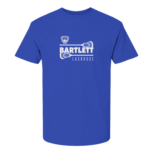 Adult Bartlett HS Lacrosse Fruit of the Loom HD Cotton T-Shirt