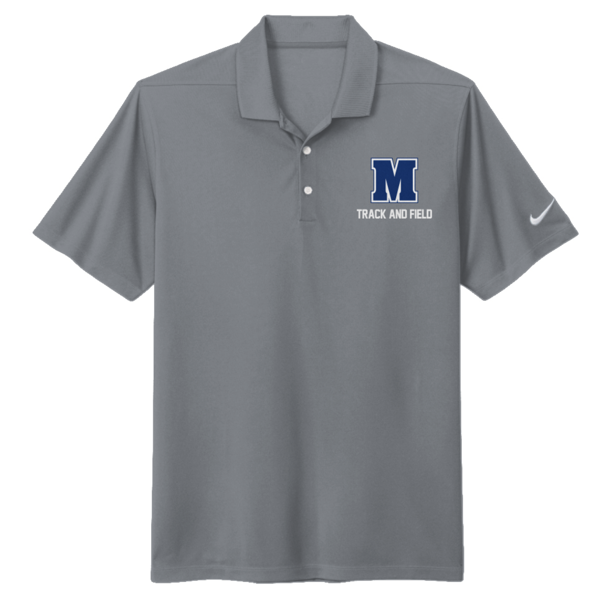 Adult Maclay Track & Field Nike Dri-FIT Micro Pique 2.0 Polo