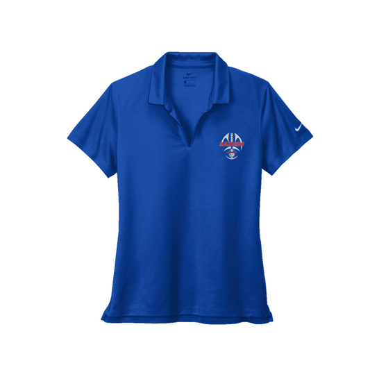 Women's Fairport Football and Cheer Nike Micro Pique 2.0 Polo