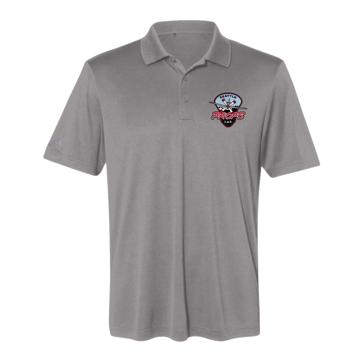 Adult Seattle Props Adidas Performance Polo