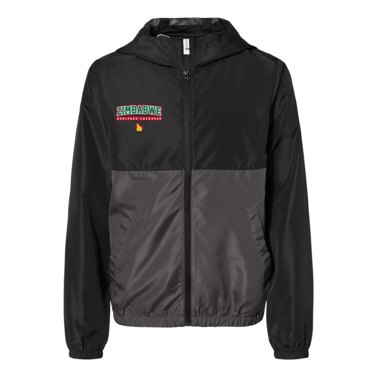 Youth Zimbabwe Lacrosse ITC Lightweight Windbreaker Full-Zip Jacket