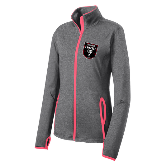 Women's Romeo Rampage Swag Sport-Tek Stretch Full Zip Jacket