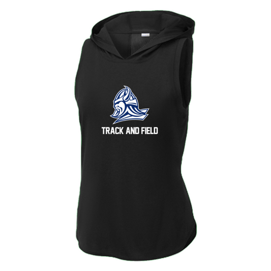 Women's Maclay Track & Field Sport-Tek PosiCharge Tri-Blend Hoodie Tank