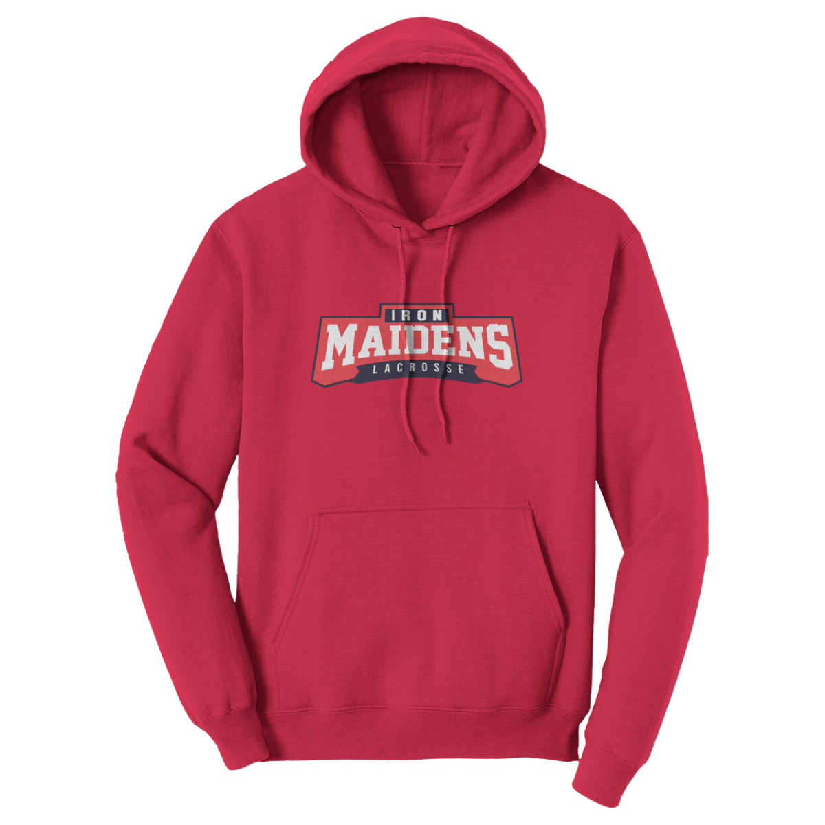 Adult Iron Maidens Port & Company Fleece Hoodie