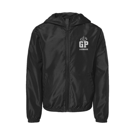 Youth Glacier Peak Lacrosse Lightweight Windbreaker Full-Zip Jacket