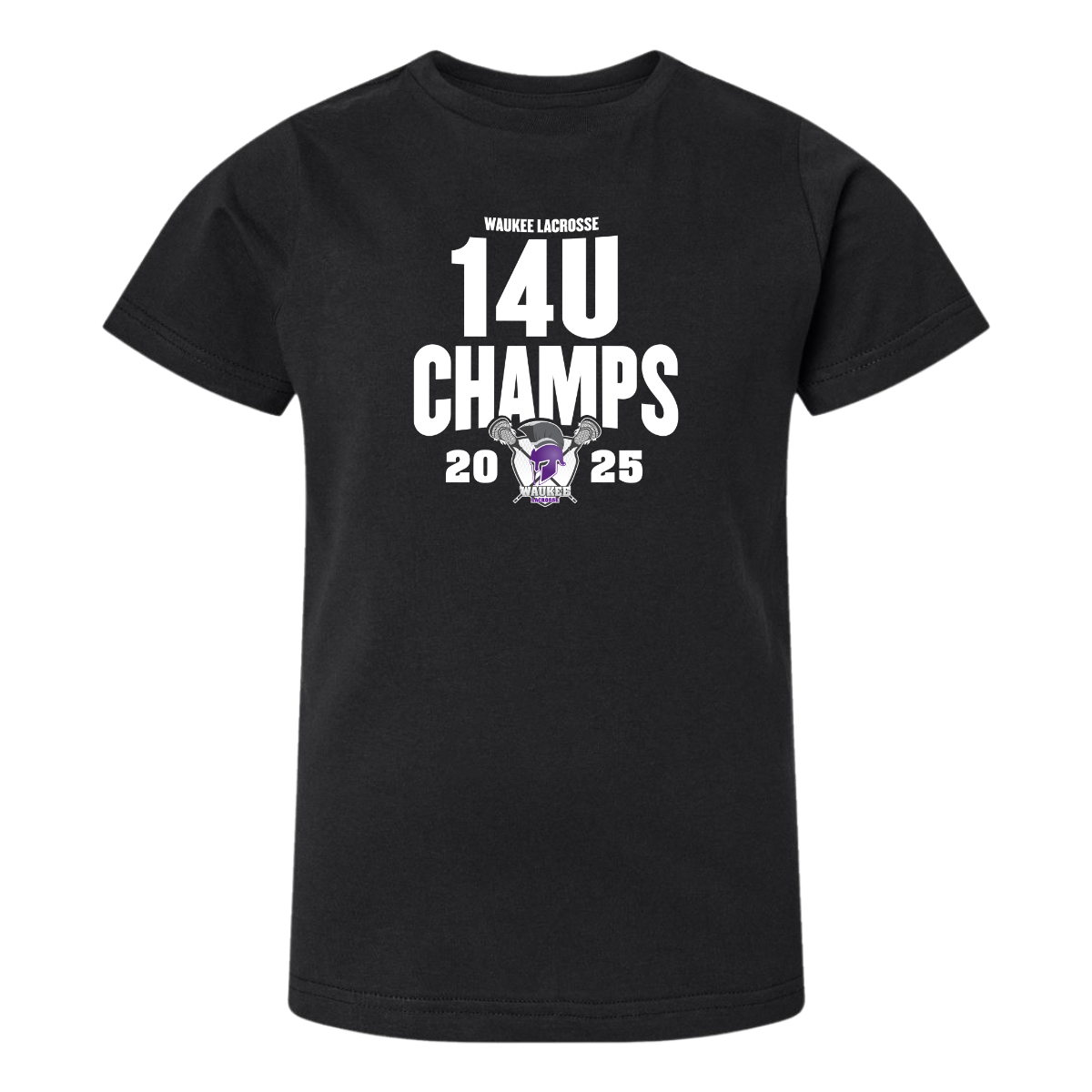 Youth Waukee Lacrosse LAT Cotton T-Shirt