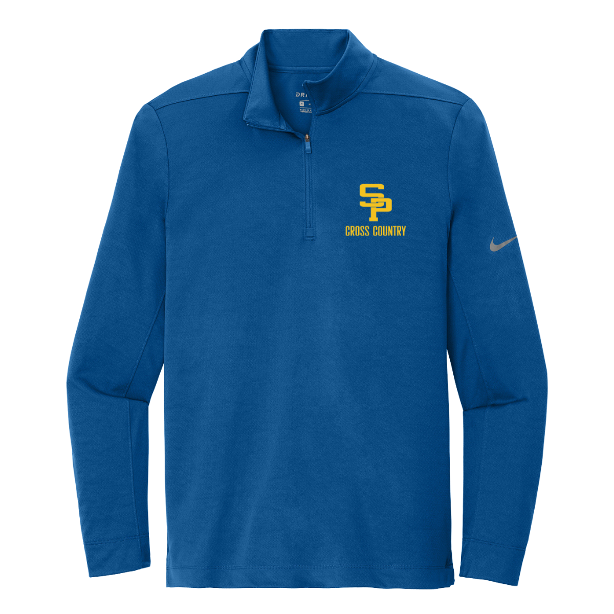 Adult Saint Paul's Cross Country Nike Dry 1/2 Zip Cover Up