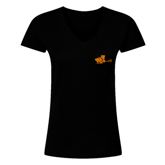 Women's Tennessee Lacrosse Tultex V-Neck T-Shirt