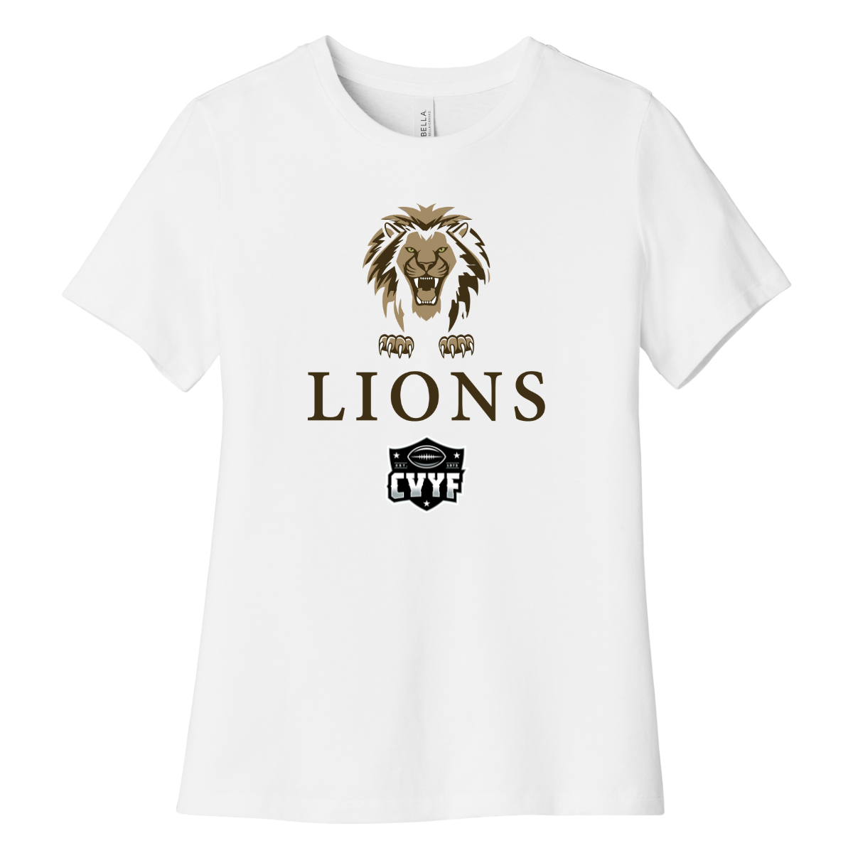 Women's Lions Bella + Canvas Relaxed Jersey T-Shirt