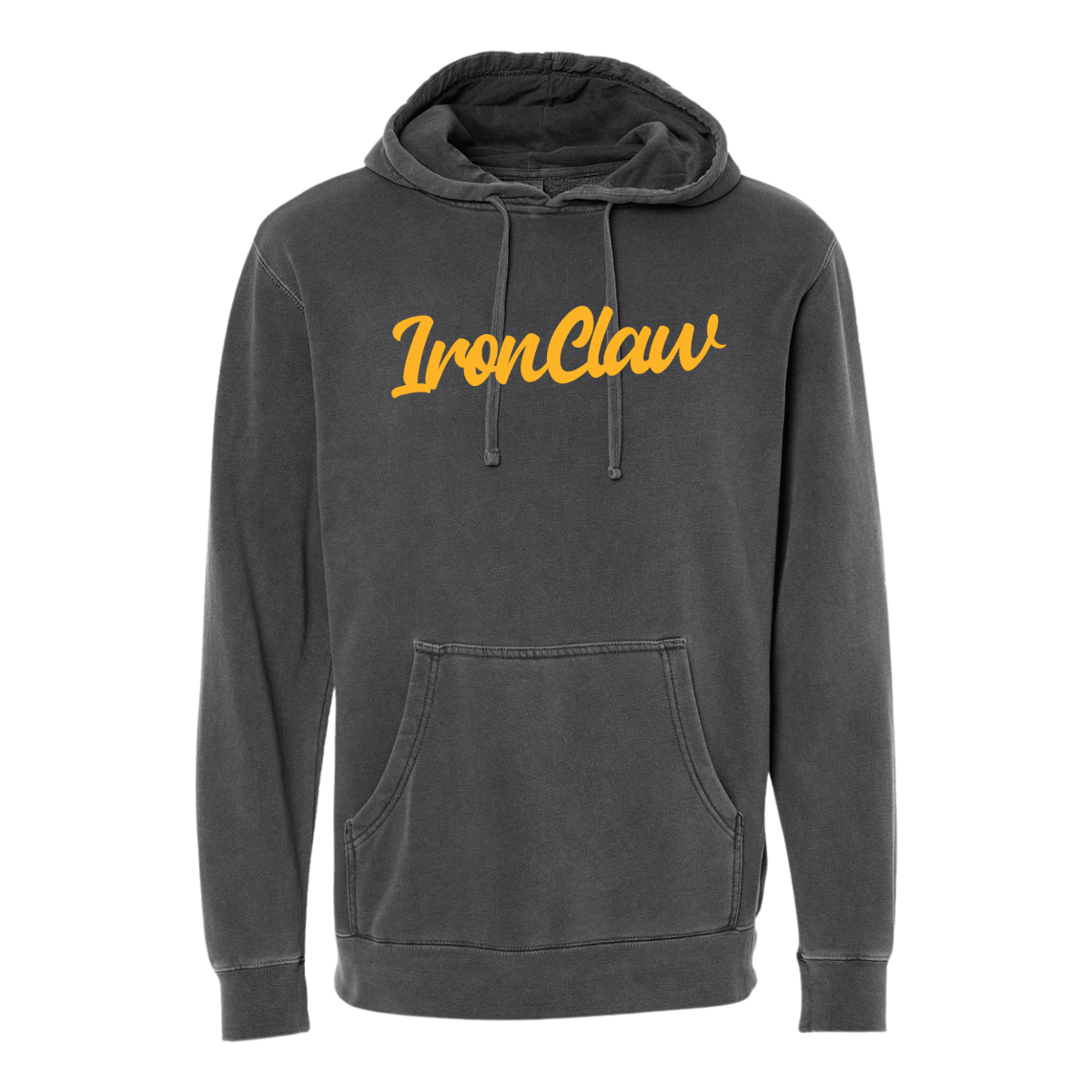 Adult Iron Claw Independent Pigment Dyed Hoodie