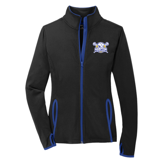 Women's Hampton Sport-Tek Sport-Wick Stretch Full Zip Jacket