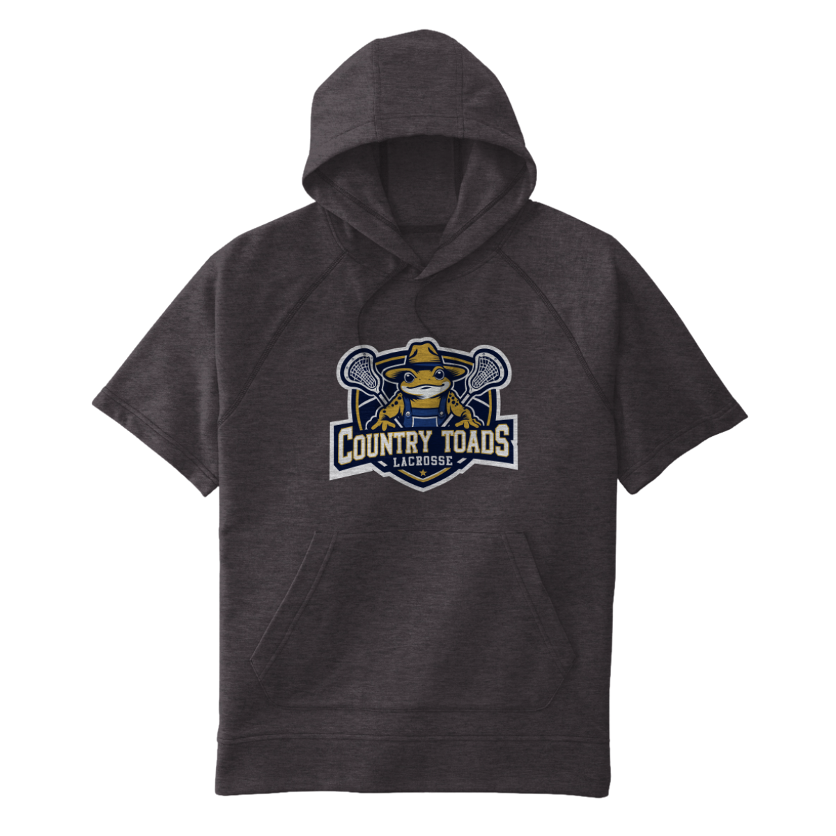 Adult Country Toads Lacrosse Tri-Blend SS Hoodie