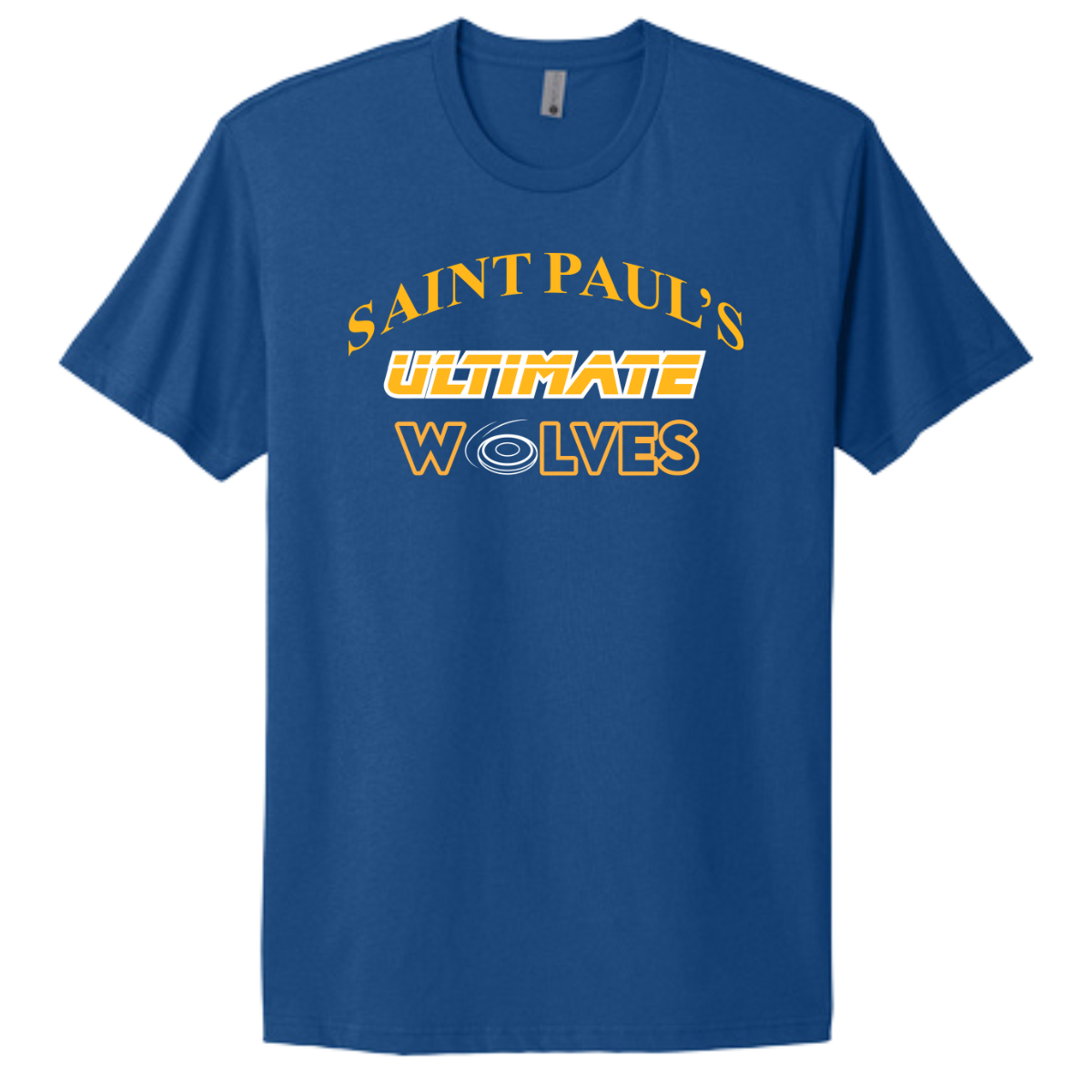 Adult St. Paul’s Ultimate Frisbee Next Level Cotton T-Shirt