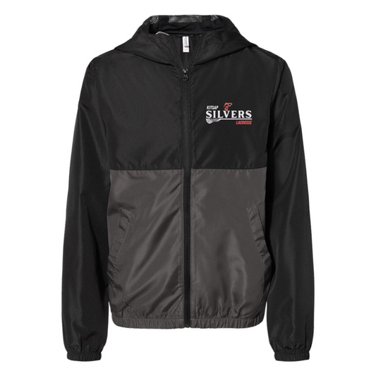 Youth Kitsap Silvers Lightweight Windbreaker Full-Zip Jacket