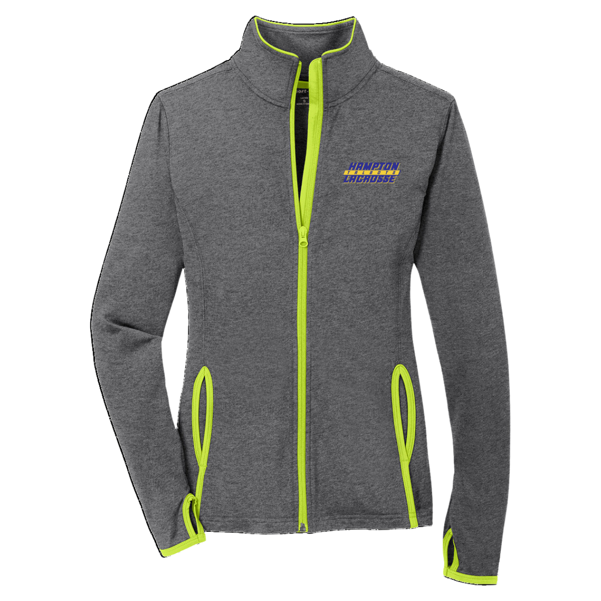 Women's Hampton Sport-Tek Sport-Wick Stretch Full Zip Jacket