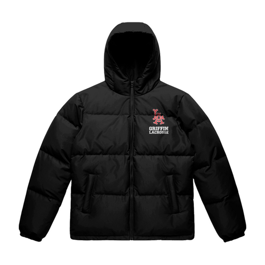 Adult Los Al Lacrosse AS Colour Hooded Puffer Jacket