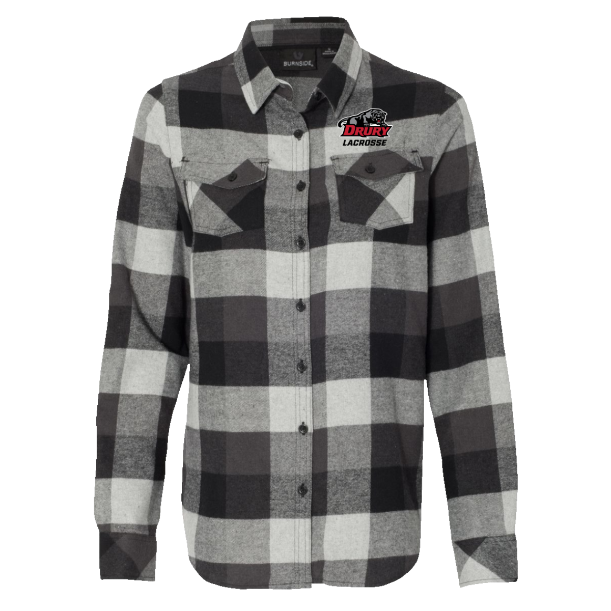 Women's Drury Lacrosse Burnside Flannel Shirt