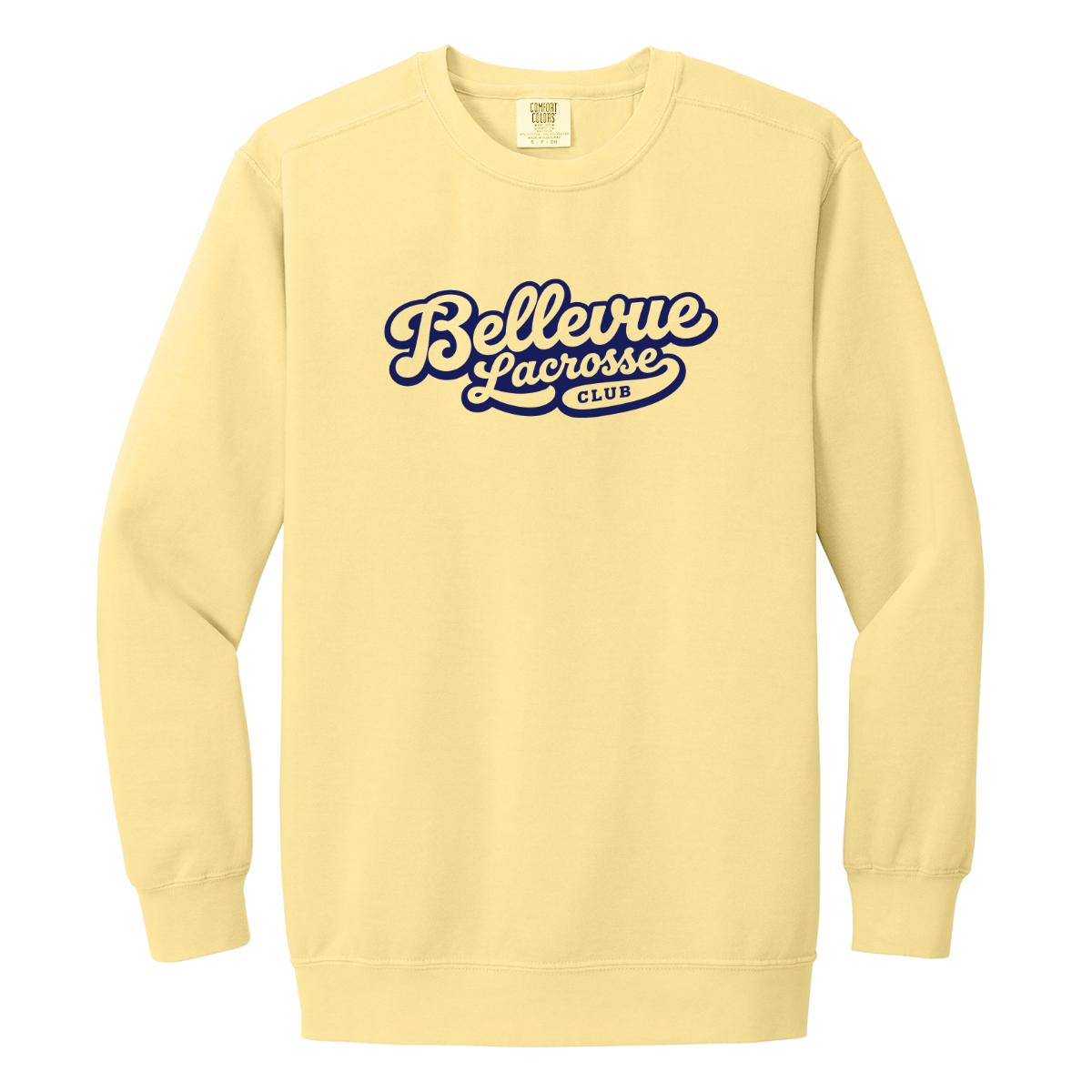 Adult Bellevue Lacrosse Comfort Colors Garment-Dyed Sweatshirt