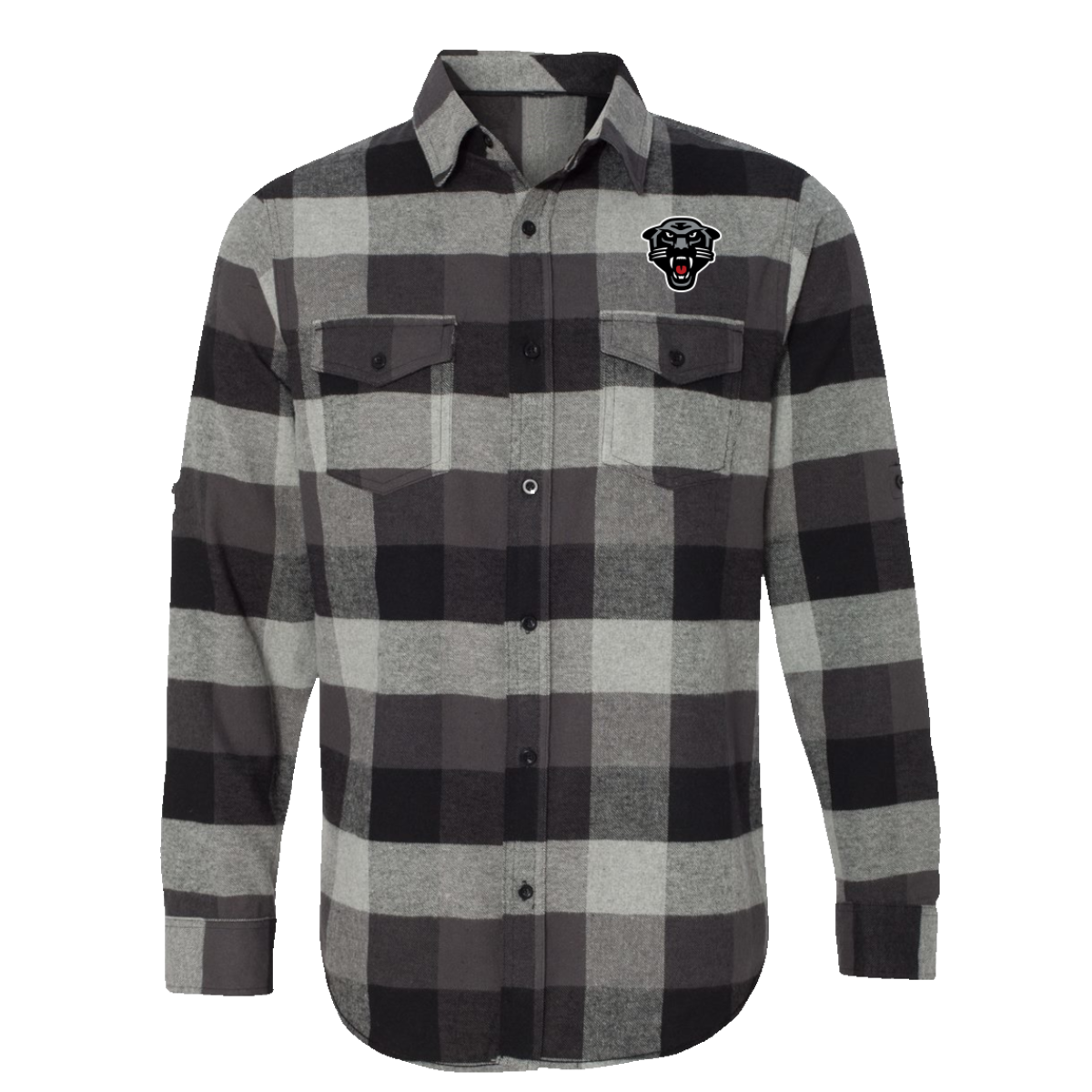 Adult Drury Lacrosse Burnside Flannel Shirt