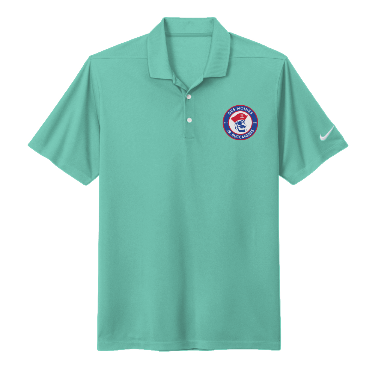 Adult Jr Bucs Nike Dri-FIT Micro Pique 2.0 Polo