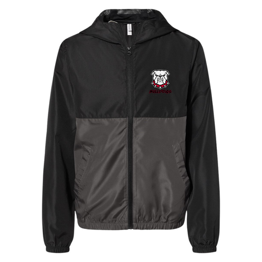 Youth Bulldogs Ball Club Lightweight Windbreaker Full-Zip Jacket