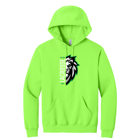 Youth Payson Lacrosse Jerzees Nublend Hoodie