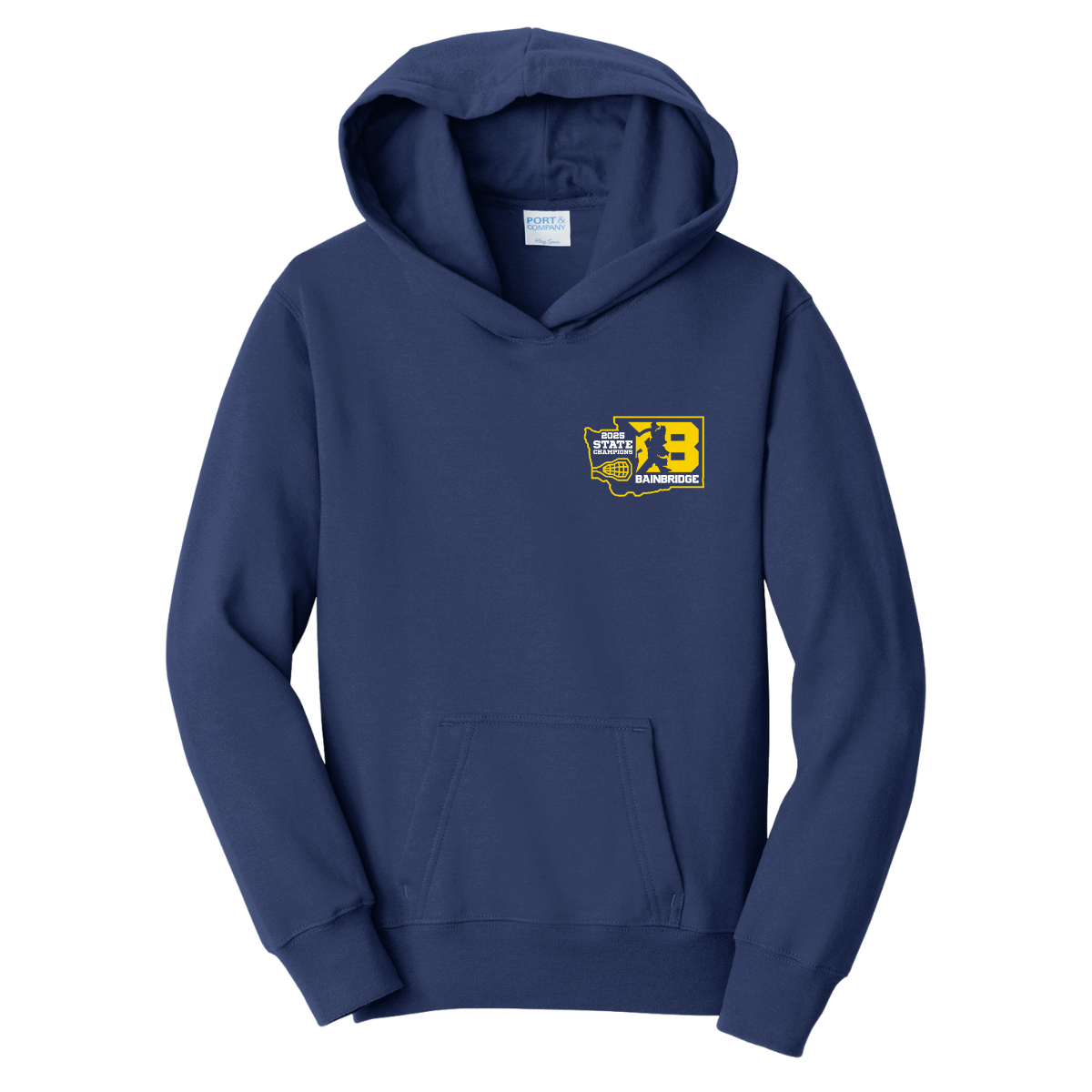 Youth Bainbridge Boys Lacrosse Pullover Hoodie
