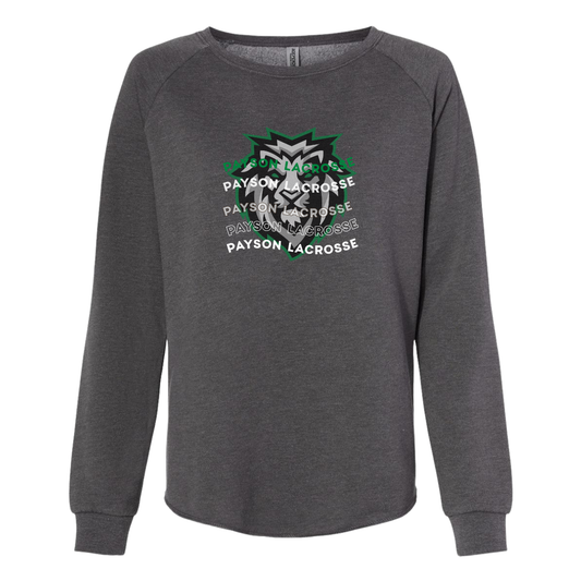 Women's Payson Lacrosse ITC Wave Wash Crewneck Sweatshirt