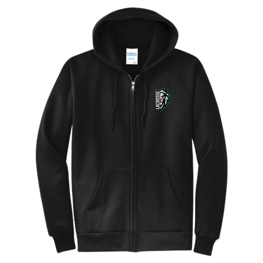 Adult Payson Lacrosse Port & Company Full Zip Hoodie