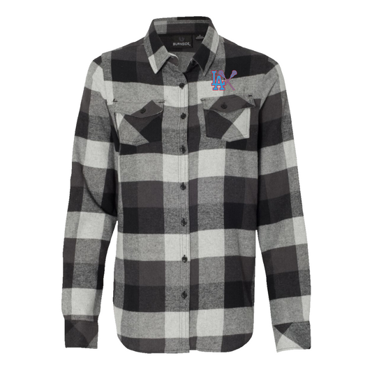 Women's Dodgers Burnside Flannel Shirt