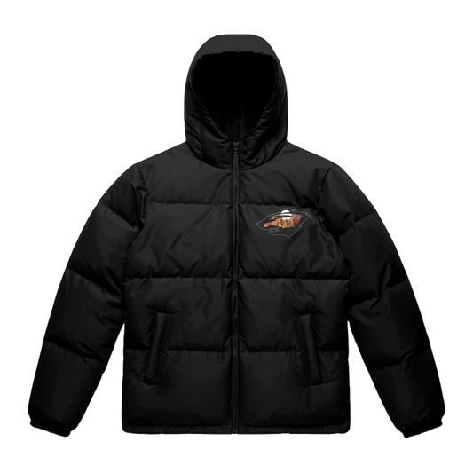 Adult WVW Lacrosse AS Colour Hooded Puffer Jacket