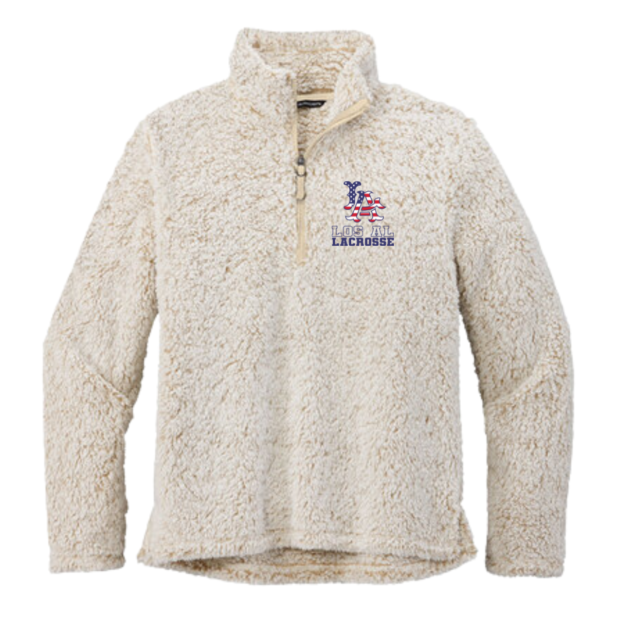 Women's Los Al Lacrosse Port Authority Sherpa 1/4 Zip Fleece
