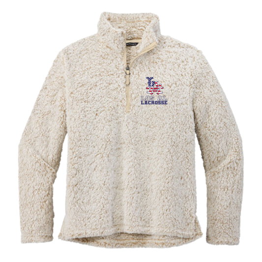 Women's Los Al Lacrosse Port Authority Sherpa 1/4 Zip Fleece