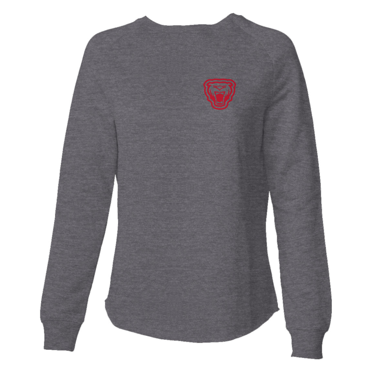 Women's Bartlett HS Lacrosse Wave Wash Crewneck Sweatshirt
