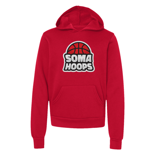 Youth SOMA Basketball Bella + Canvas Sponge Fleece Hoodie