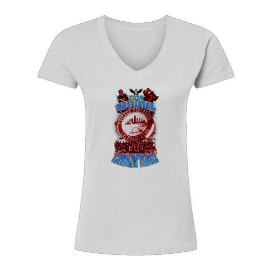 Women's Chicago Portagers Tultex V-Neck T-Shirt