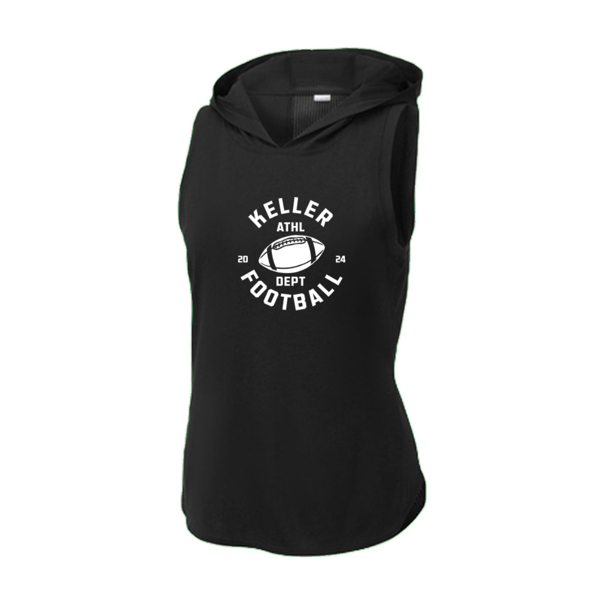 Women's Keller Football Sport-Tek Tri-Blend Hoodie Tank