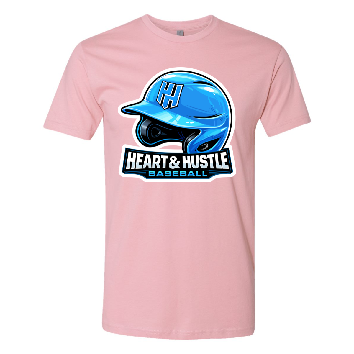 Adult Heart and Hustle Baseball Next Level Cotton T-Shirt