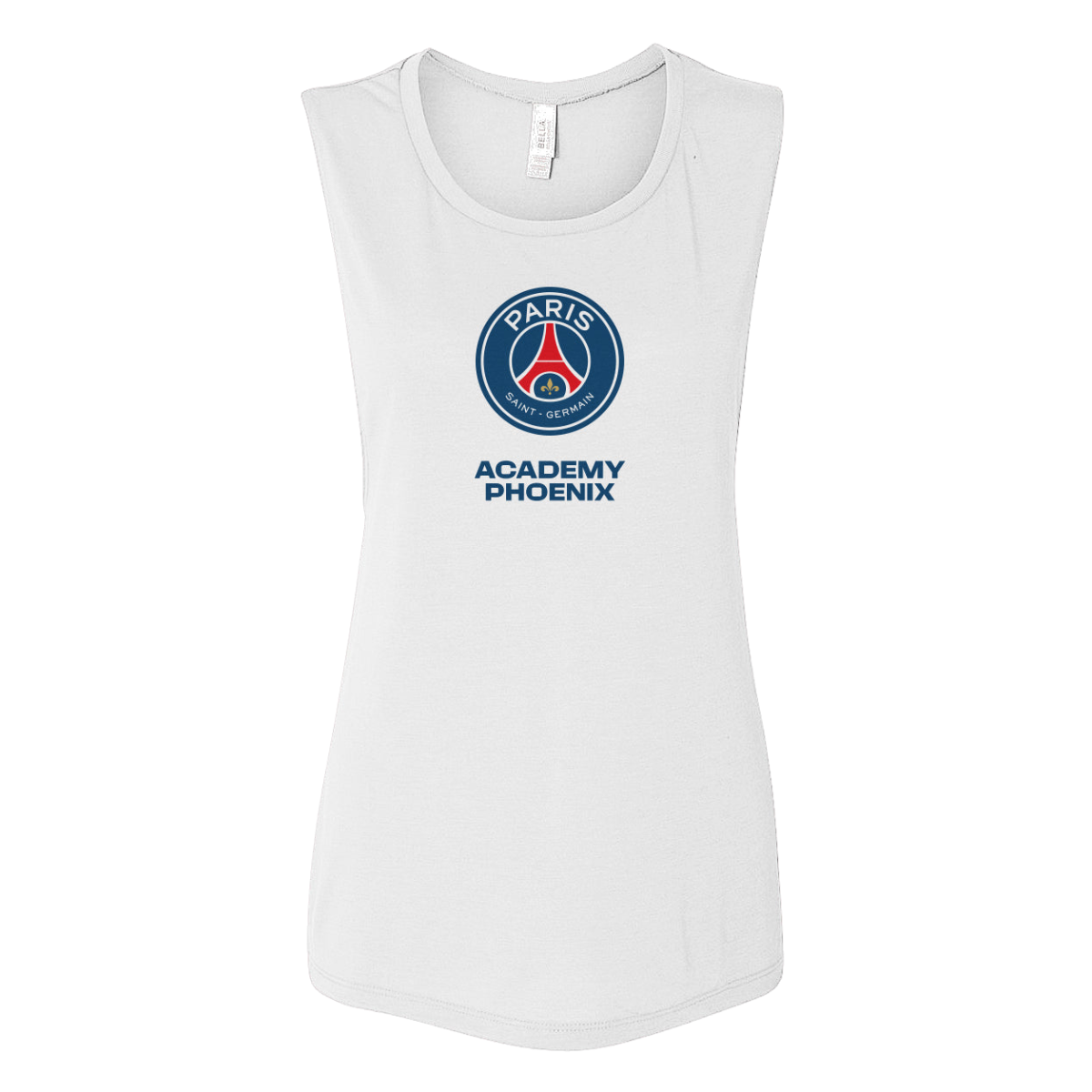 Women's PSG Academy Phoenix Bella + Canvas Muscle Tank