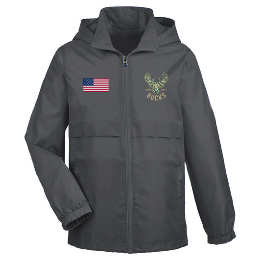 Youth CC Bucks Team 365 Lightweight Jacket