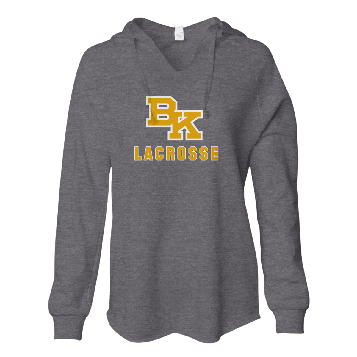 Women's BK Lacrosse Lightweight Wash Hooded Sweatshirt