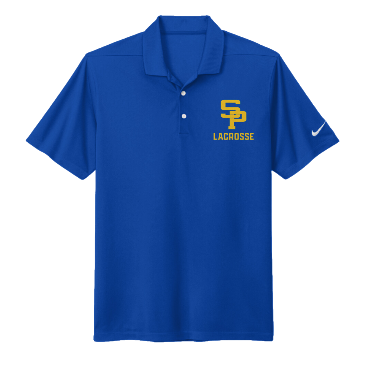 Adult Saint Paul's Wolves Lacrosse Nike Dri-FIT Micro Pique 2.0 Polo