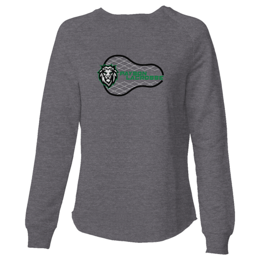 Women's Payson Lacrosse Wave Wash Crewneck Sweatshirt