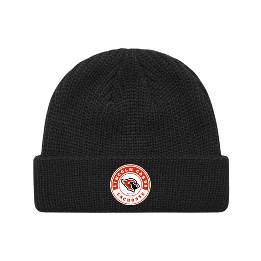 Lincoln Lacrosse Patch Beanie