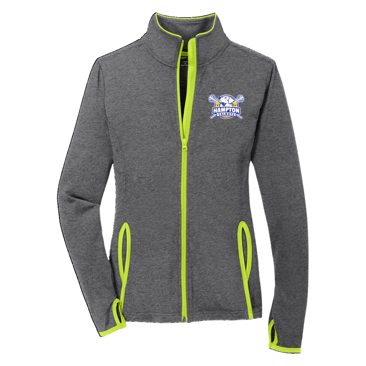 Women's Hampton Sport-Tek Sport-Wick Stretch Full Zip Jacket